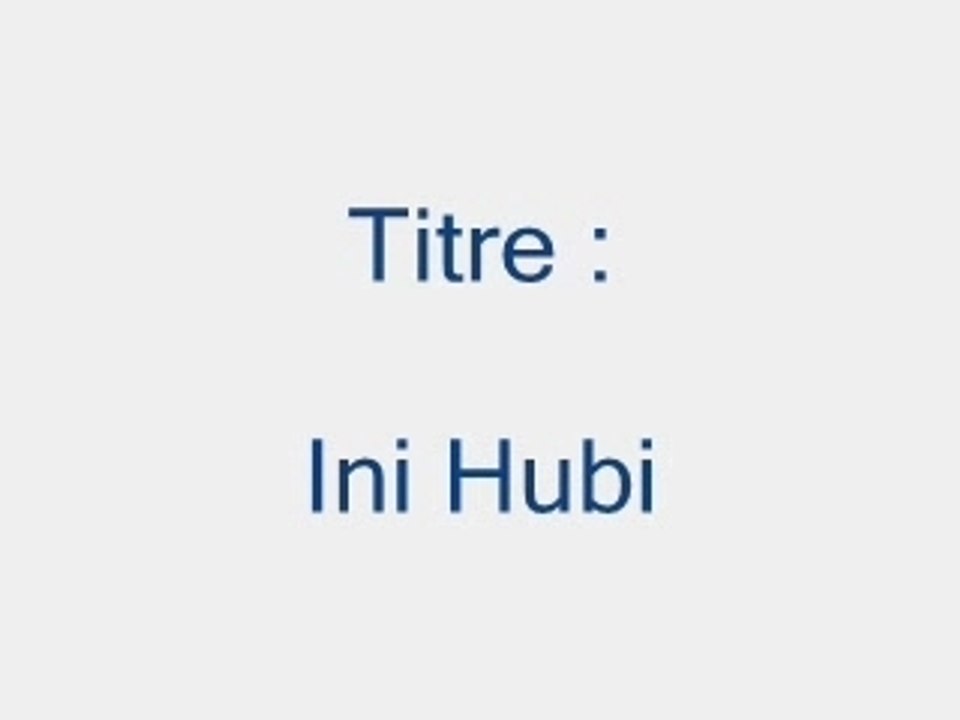 Ini Hubi