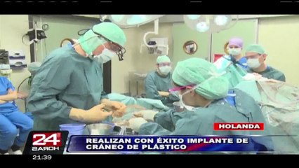 Implantan cráneo de plástico hecho con impresora 3D a una joven holandesa