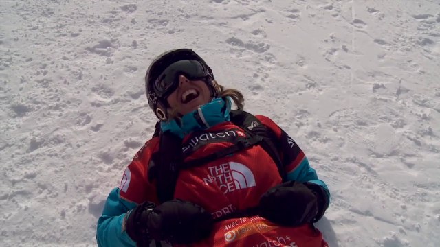 FWT14 - Run of Bib #2 Elodie Mouthon FRA - Xtreme Verbier 2014