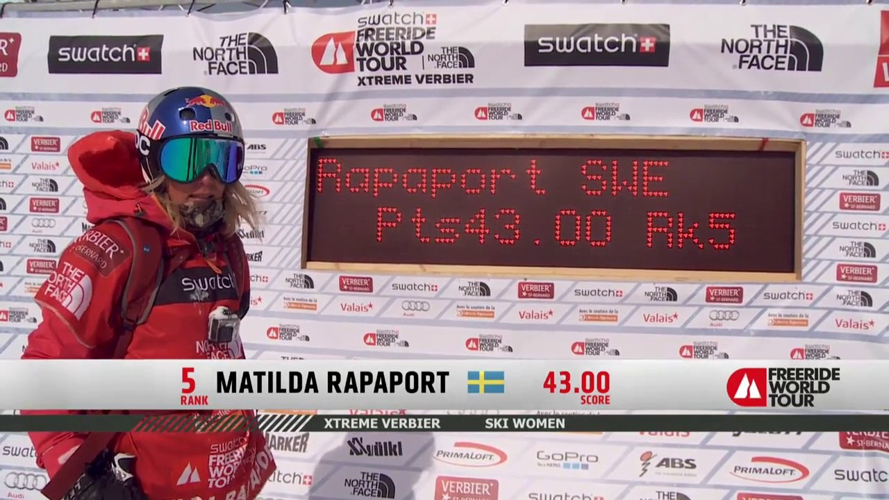 FWT14 - Run of Bib #6 Matilda Rapaport SWE - Xtreme Verbier 2014