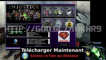Telecharger Gratuit Injustice Gods Among Us Hack Triche Pirater Outils