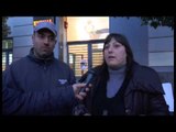 Pomigliano (NA) - Famiglia disagiata vive in tenda davanti al municipio -live- (28.03.14)