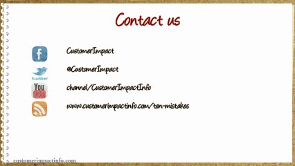 Top Ten Mystery Shopper Mistakes