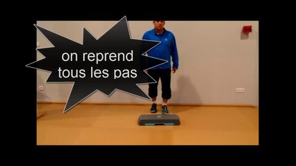 Chorégraphie step débutant