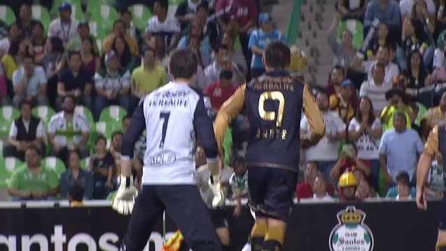 México: Santos Laguna 2-1 Pumas