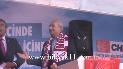 Kemal Kılıçdaroğlu Bilecik'te