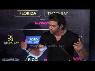 Bollywood's dashing actor Hritik Roshan got excited over IIFA 2014