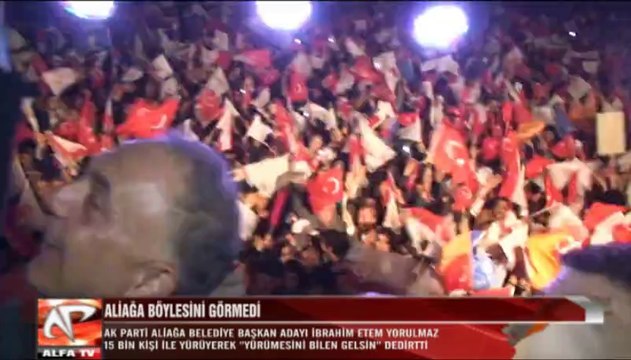 Aliağa Böylesini Görmedi