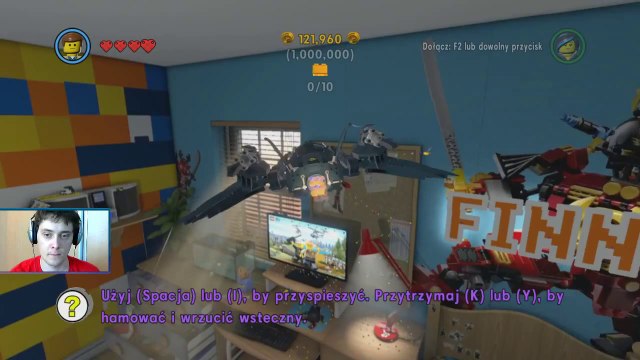 LEGO Przygoda Gra Wideo - Złote Instrukcje - Pojazd Latający Batmana