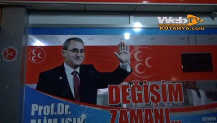 KENT43.COM MHP Seçim Bürosu saldırı  KÜTAHYA