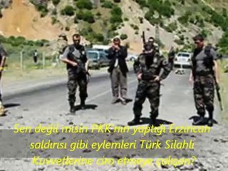 Haburda pkklıları kahraman gibi karşılatan sen değil misin