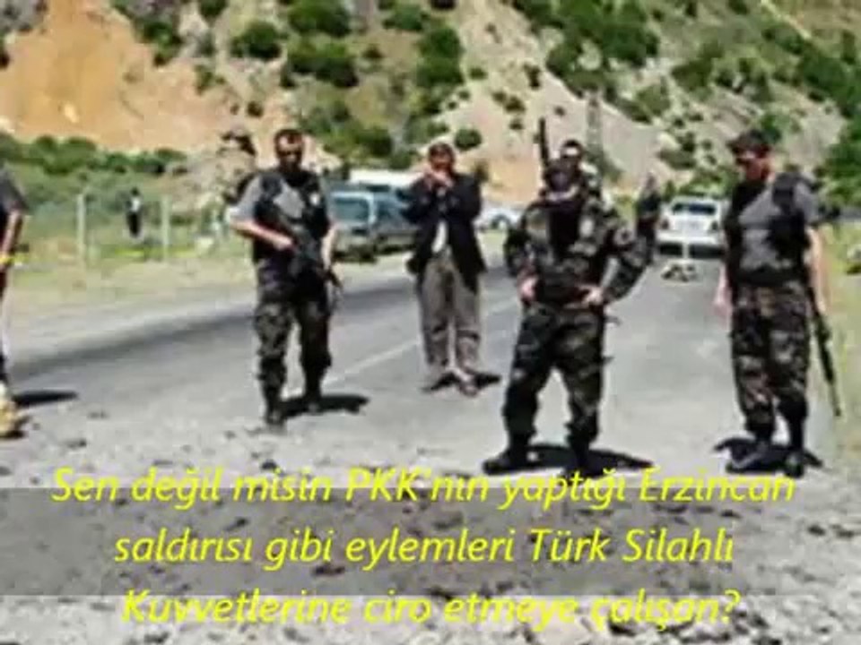 Haburda pkklıları kahraman gibi karşılatan sen değil misin