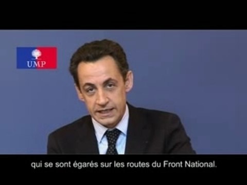 UMP - Voeux 2007 Nicolas Sarkozy
