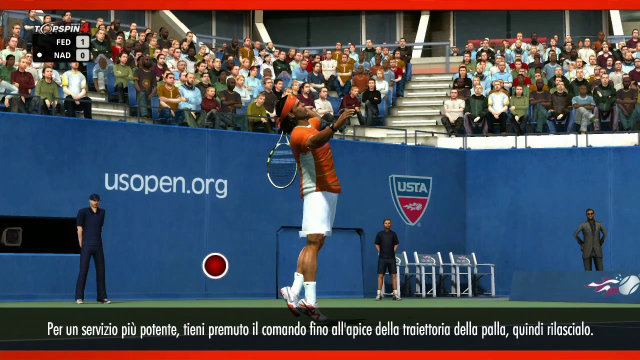 Top Spin 4 - comandi di gioco