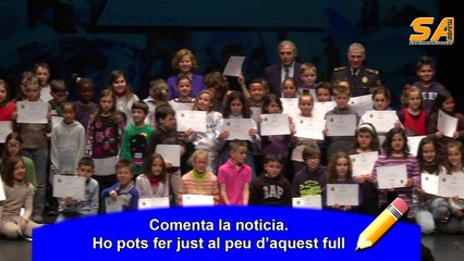 290314 1 entrega diplomes campanyes vials a Sant Andreu de la Barca