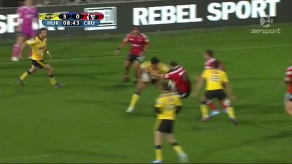 Super Rugby - Julian Savea pose Kieran Read