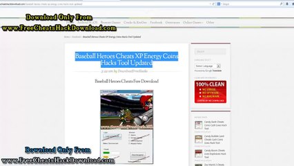 Baseball Heroes Hack 2014 Update (No Survey Download)