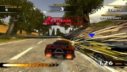 Burnout Dominator HD on PCSX2 Emulator (Black Sky FIXED)