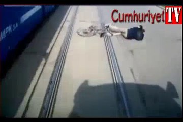 Ezilmekten son anda kurtuldu