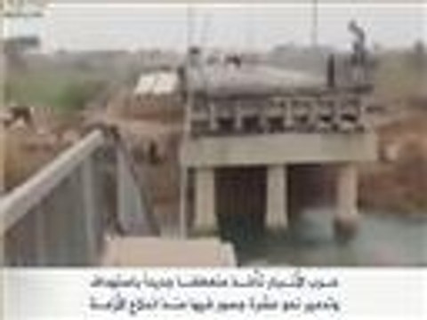 تدمير عشرات الجسور الحيوية في محافظة الأنبار