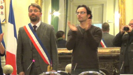 David Nicolas élu maire d'Avranches - vendredi 28 mars 2014