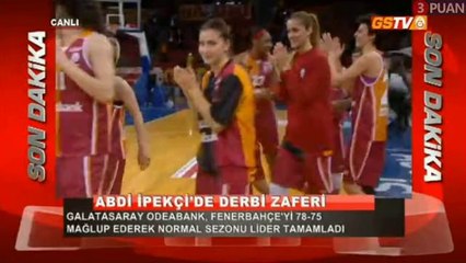 Galatasaray - Fenerbahçe maç sonu görüntüeri