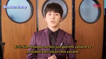 [Turkish Subtitle] Hoya'nın Eric Nam için Gönderdiği Destek Mesajı