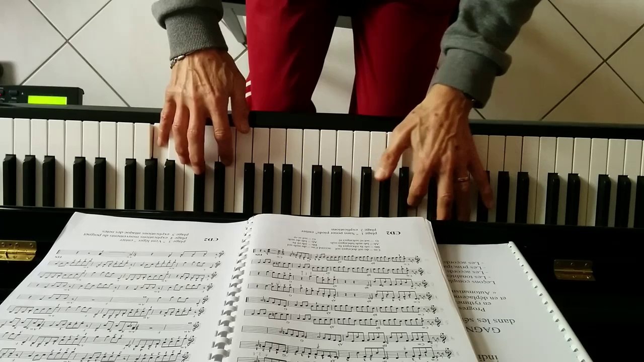 9-Sans poser pieds!(Méthode Colin-Répertoire complémentaire 1A)