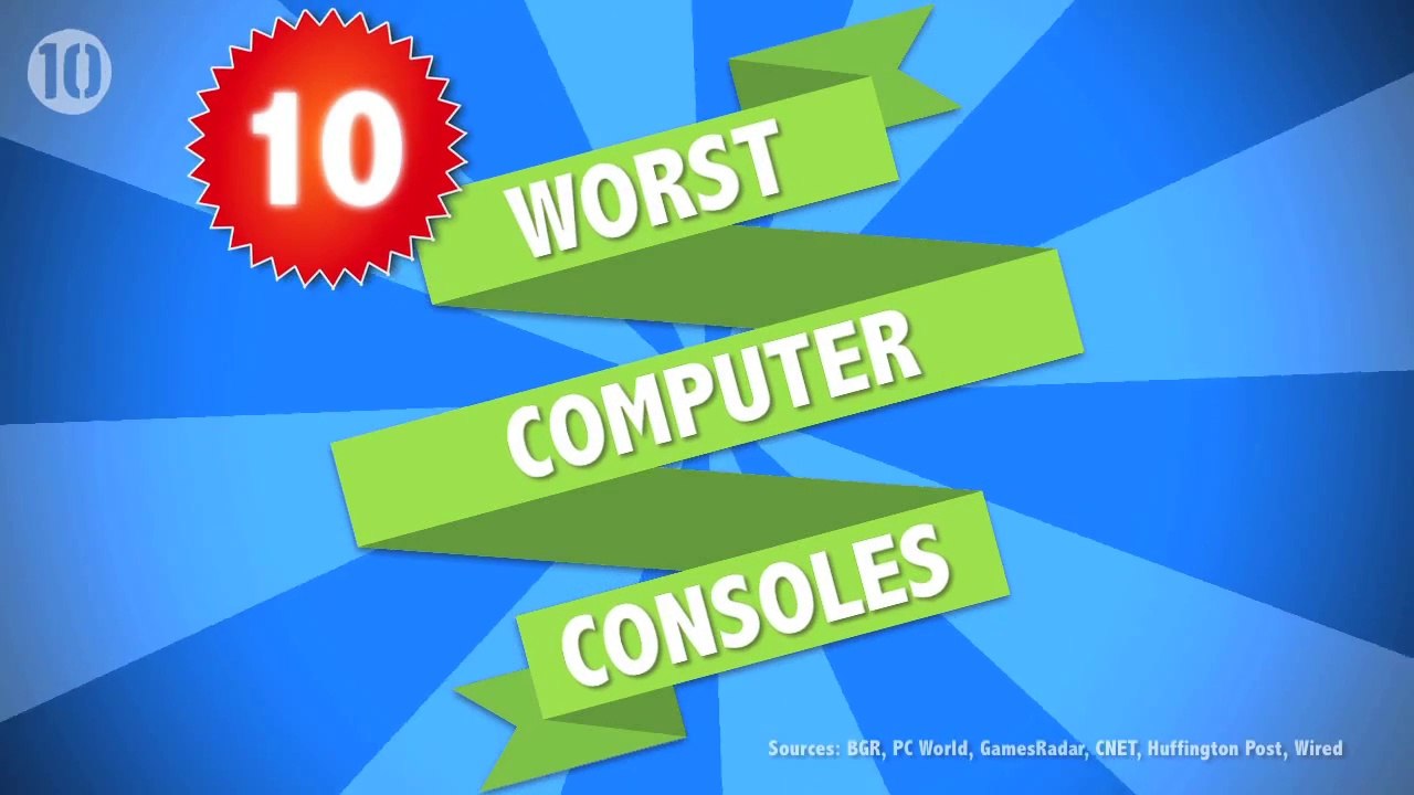 10 Worst Computer Consoles