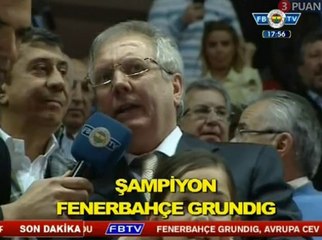 Aziz Yıldırım: Fenerbahçelilere armağan olsun