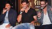 Hrithik Roshan, Farhan Akhtar, Shahid Kapoor at IIFA Press Conference