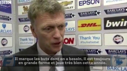 David Moyes évoque le public d'Old Trafford et Wayne Rooney