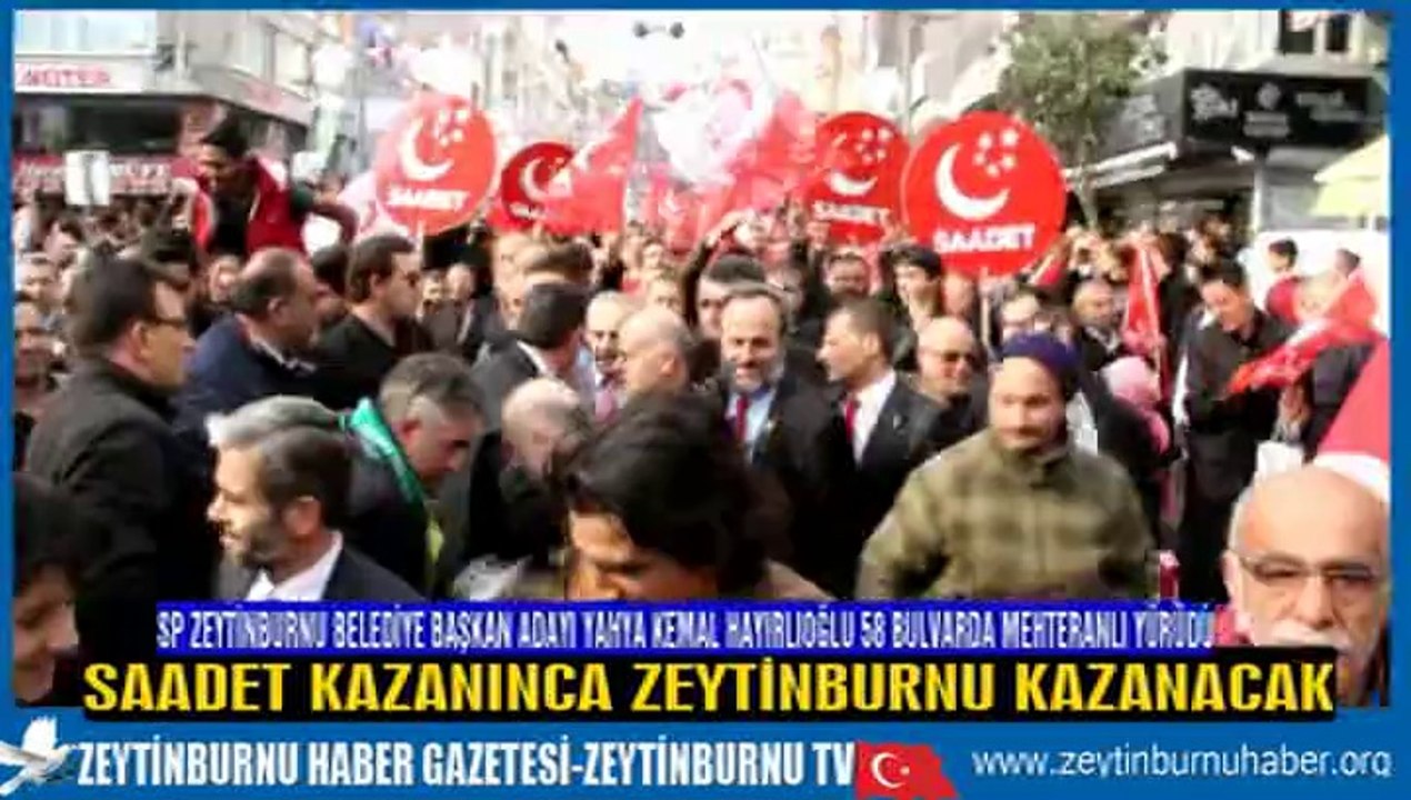 Saadet Partisi ve MHP Seçim Çalışmalarında Karşılaşınca Herkesin Siyasette Özlediği Görüntüler Oluştu