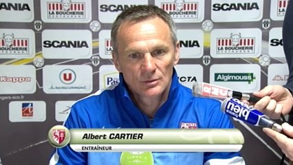 J30 : SCO Angers FC METZ - Réaction d'Albert CARTIER
