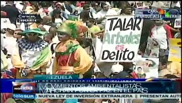 Marcha de ambientalistas a Miraflores condena incendios provocados