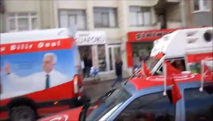 2014 KASTAMONU BELEDİYE BAŞKAN ADAYI HAYATİ HAMZAOĞLU MİTİNGİNDEN GÖRÜNTÜLER