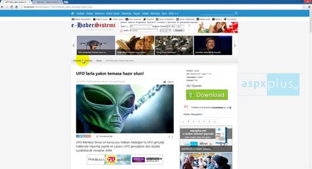 ASPXPLUS E-Haber Sistemi- Haber Metin İçi Sayfama (HD)