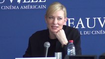 Cate Blanchett - Conférence de presse Blue Jasmine