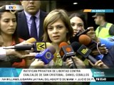 Ratificada privativa de libertad contra Daniel Ceballos
