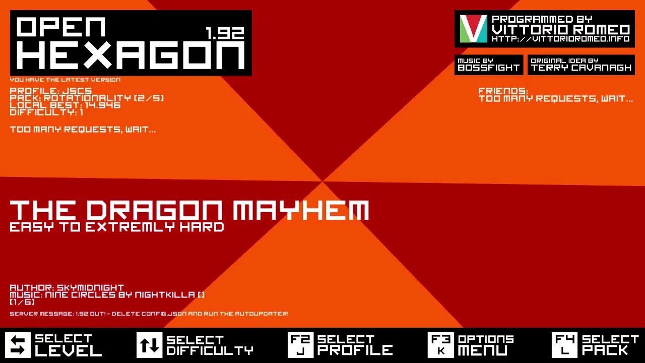 [Détente-Mute] Addons de Open Hexagon