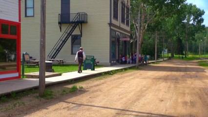 Around Historical Village in Fort Edmonton.