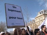 Fin de la trêve hivernale: manifestation à Paris contre les expulsions locatives - 29/03