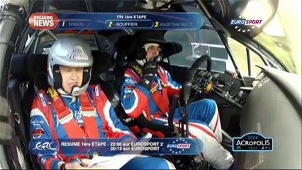 ERC - Rally of Greece : Day 1