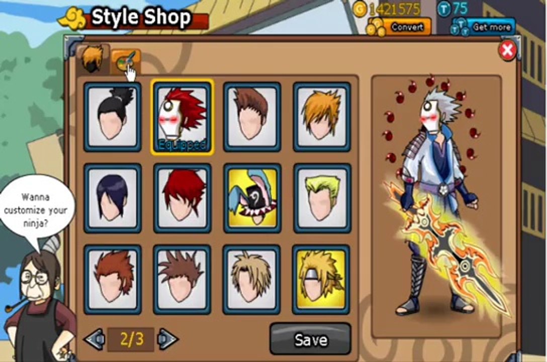 PlayerUp.com - Buy Sell Accounts - SELLING NINJA SAGA ACC[FAST](1)