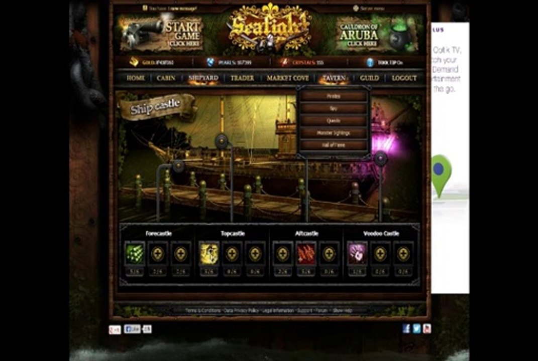 PlayerUp.com - Buy Sell Accounts - Seafight account for Sale 2013