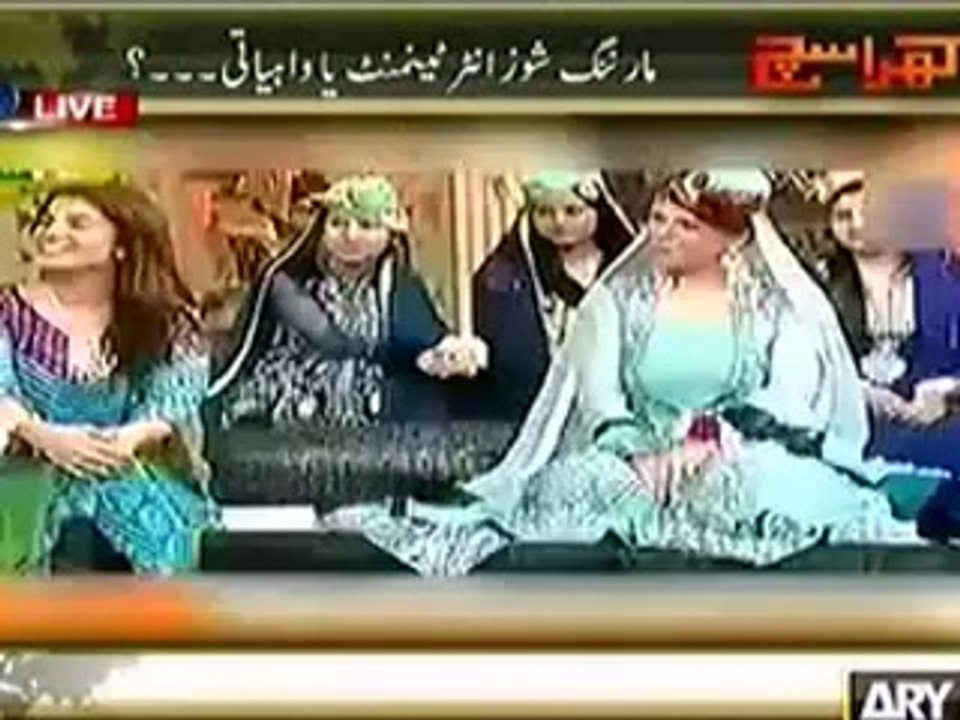 Mubashir Luqman Showing How Morning Shows Are Spreading Vulgarity