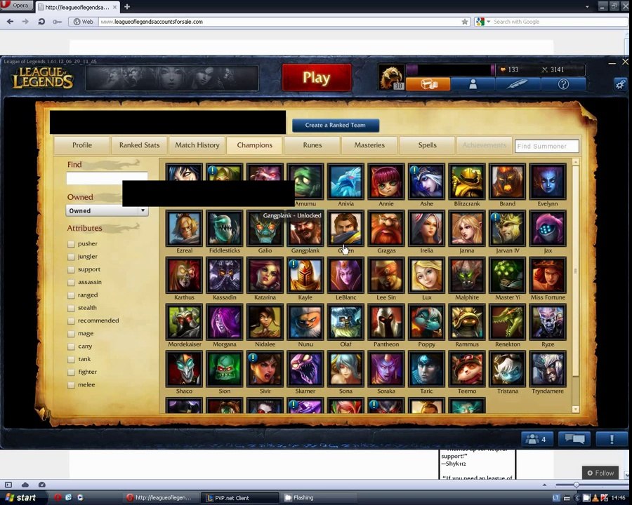 PlayerUp.com - Buy Sell Accounts - League Of Legends Account For Sale 10