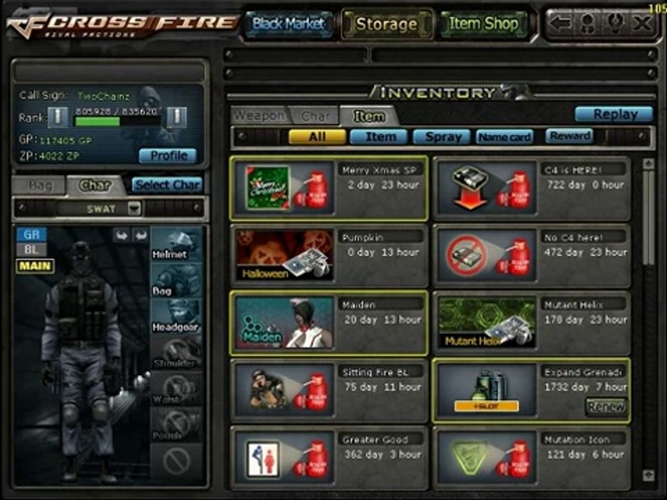 PlayerUp.com - Buy Sell Accounts - selling account crossfire