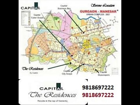 CAPITAL NEW RESIDENTIAL~!~9818697222~!~CAPITAL residencies 360 sector-70A southern periphery road gurgaon