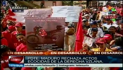 Sin precedentes, ni en la derecha más torva, el ecocidio: Maduro